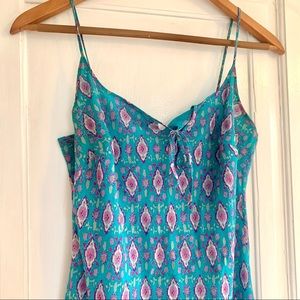 Ann Taylor 100% Silk Midi Dress